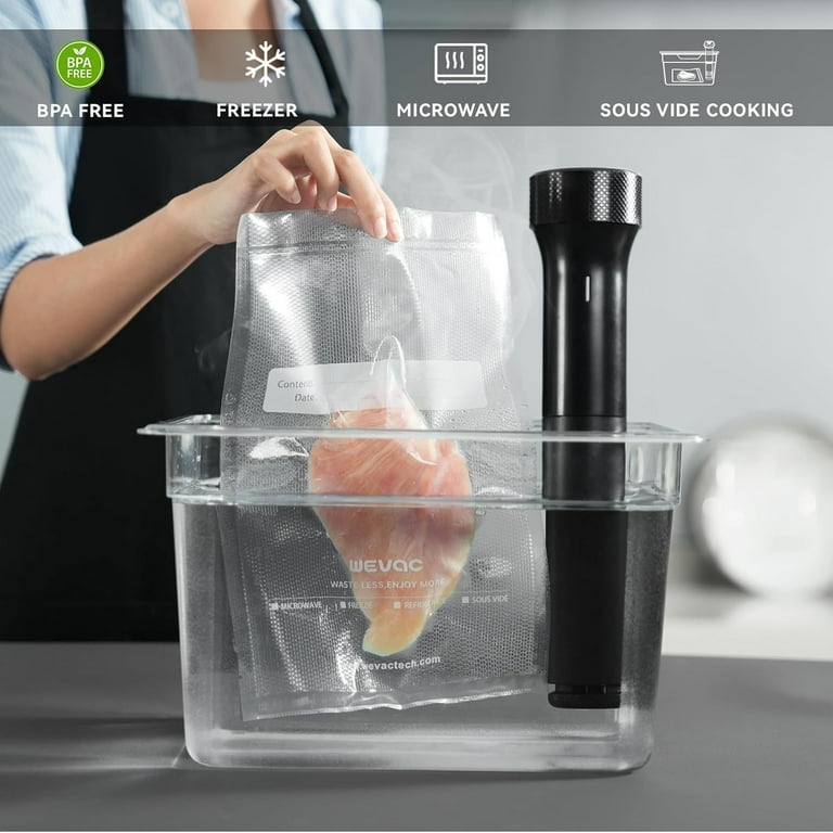 Vacuum Sealer Bags 11x50 Rolls pack for Food Saver, Seal a Meal