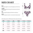 thumbnail image 6 of Wukai Leopard Print Women's Bikini Set Two Piece,wimsuit High Waisted V Neck Twist Front Adjustable Spaghetti Straps Bathing Suit-, 6 of 7