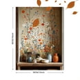 thumbnail image 3 of Qisvanset 12x16 Inch Wildflower Mural Canvas Wall Art, Soft Botanical Peel Stick Art Apartment Decor, 3 of 8