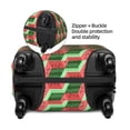 thumbnail image 4 of Lsque Geometric Watermelon Printed Luggage Cover, Travel Luggage Protector,Scratch and Dirt Resistant, Fits 18-32 Inch Luggage - X-Large, 4 of 9