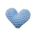 thumbnail image 1 of Bearachild Abrazo de bolsillo con forma de corazón de crochet, seguro de almacenar y fácil de usar. Abrazo de bolsillo en forma de corazón, Kits de decoración para fiestas azul claro, 1 of 6