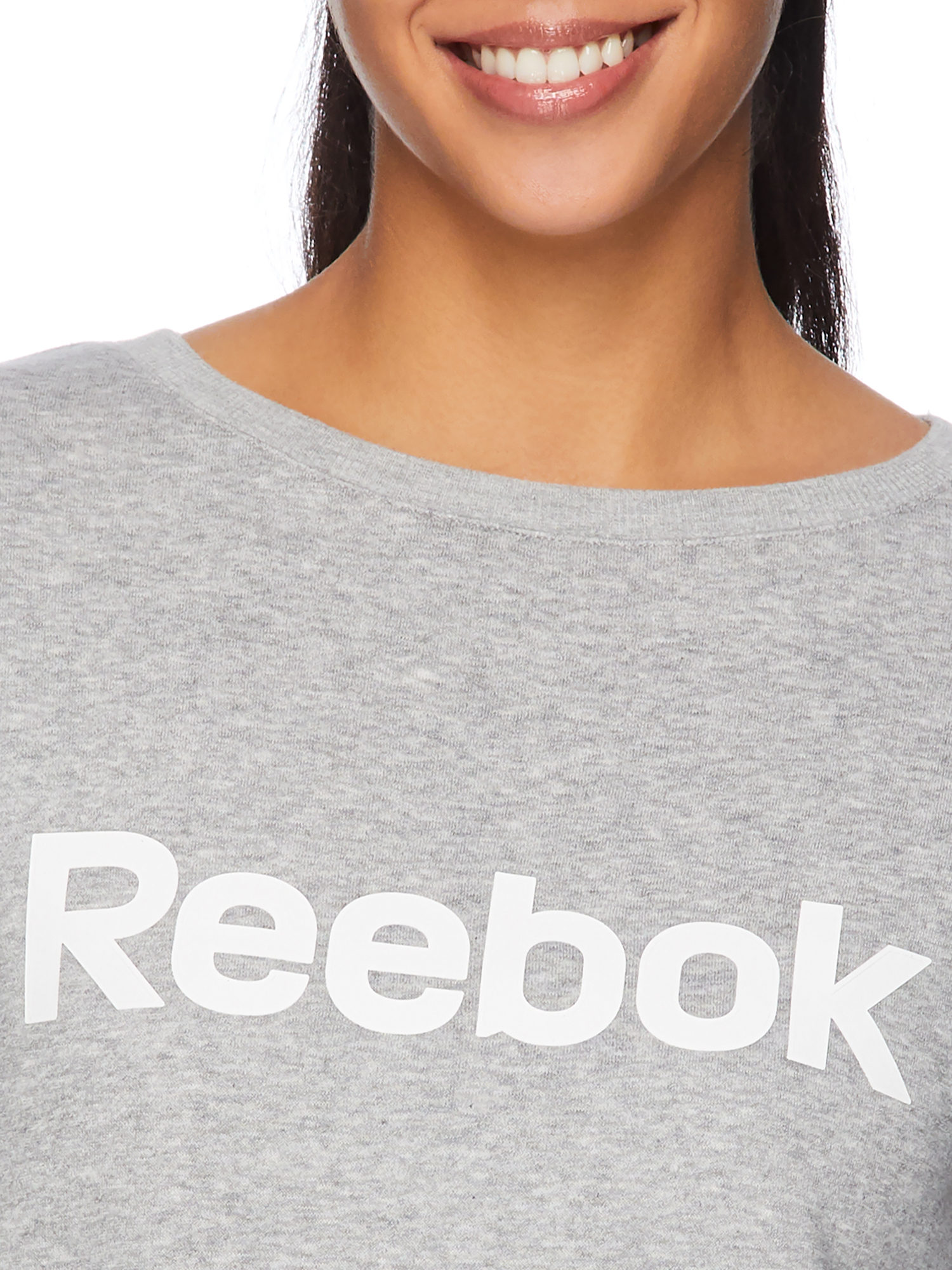 Reebok Women's Athleisure Fleece Crew - image 4 of 4