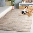 thumbnail image 3 of SAFAVIEH Cape Cod Jacinth Striped Area Rug, Natural/Light Blue, 8' x 10', 3 of 11