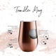 thumbnail image 3 of Taza Termo de Acero Inoxidable Premium - 350 ml - Copas de Vino - Copas de cóctel - Doble Pared y Aislamiento al vacío, Plata Sailing Electrónica, 3 of 5