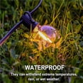 thumbnail image 4 of mmirethe LED G40 Outdoor with 25 LED Bulbs Hanging Lights for Backyard Party Decor, 4 of 6