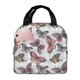 thumbnail image 1 of Disketp Vintage Butterflies for Insulated Lunch Bag for Women and Men, Perfect for Work, Hiking, Picnic, 1 of 8