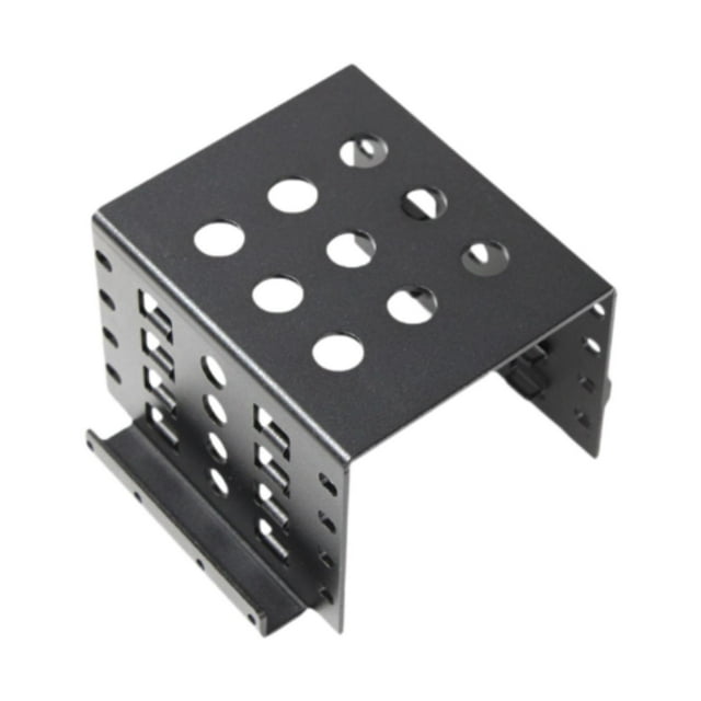 funtasica 2.5inch HDD Mounting Rack Aluminum HDD Extension Bracket for Tabletop Laptop Black