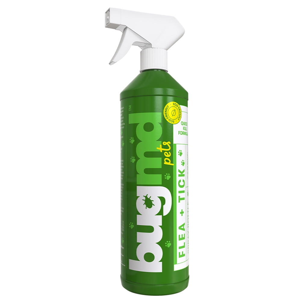 BugMD Empty BPAFree Plastic Spray Bottle, 32 oz Refillable Spray