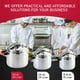 thumbnail image 2 of Olla de Presión Profesional de Aluminio Grande 50 Litros para Cocinas y Restaurantes, 2 of 9