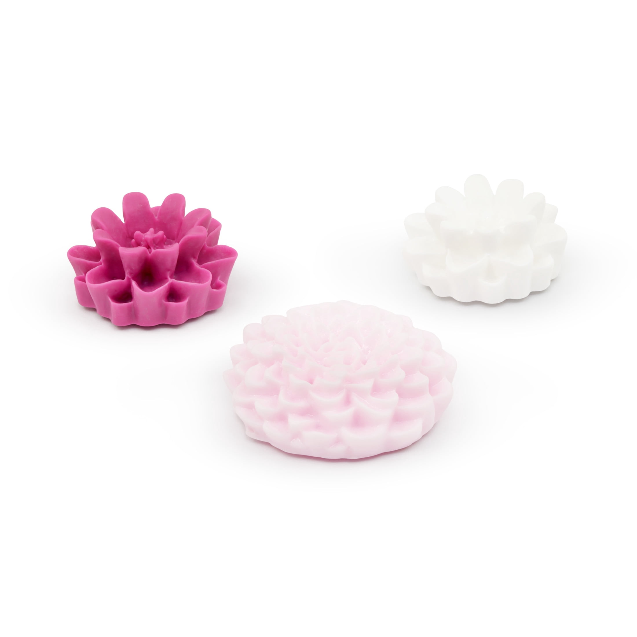 Hello Hobby Accessories Resin Flowers Dark Pink, 8 piece