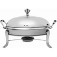 thumbnail image 6 of Stainless Steel Chafer Chafing Dish Buffet Set 2.64QT Catering Party Food Warmer Buffet Set with Lid and Fuel Holder for Camping Wedding, 6 of 12