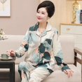 thumbnail image 1 of REDHOTYPE Pyjama de Mère Femmes Printemps et Automne Manches Longues Grande Taille Nouvelle Mode Floral Coton Homewear Set, 1 of 2