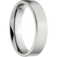 thumbnail image 3 of Brushed 5mm Titanium Wedding Band with Comfort Fit Design, 3 of 3