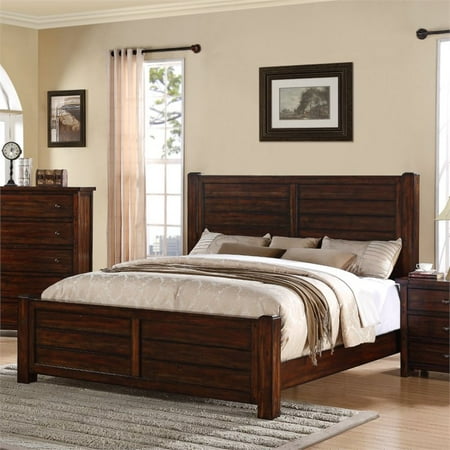 - Picket House Furnishings Danner King Storage Bed in Chestnut