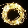 thumbnail image 3 of 17ft 50LEDs LED Copper Wire String Lights Warm White Fairy Lights for Garden Patios Porch Wedding Tree Dancing Party Christmas Decoration, 3 of 7