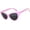 Pink White Polka Dot / Smoke, variant on OWL Cat Eye Ladies Sunglasses Winged Frame Retro Vintage Glasses for Women