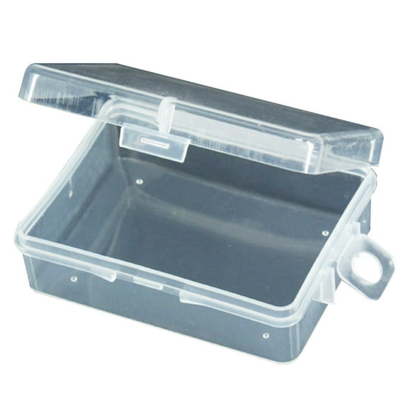 Contenants de Rangement en Plastique Petits Contenants Transparents en Plastique pour Perles - avec Couvercle pour Bijoux et Artisanat Contenants Transparents
