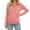 C-RD272, variant on DHFJKG Long Sleeve Polo Shirts For Women Turndown Collar Solid Color Casual Loose Fit Soft Basic Top Casual Daily Wear