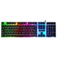 thumbnail image 3 of Wired Usb Lighting Mechanical Feel Computer Keyboard Mouse Sets For Ps4/Ps3/Xbox One And 360, Black, 3 of 6