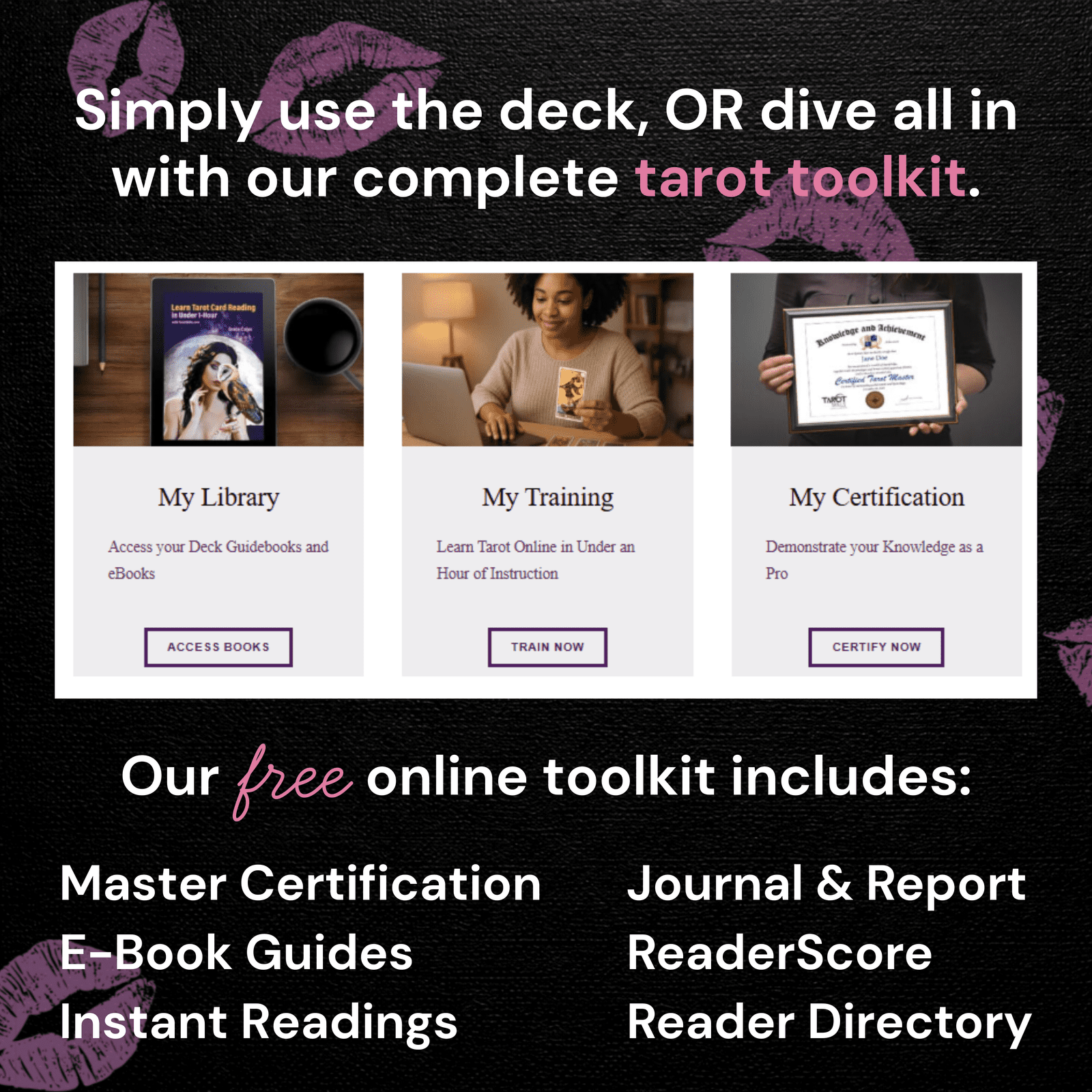 The Talking Tarot Deck & Guide: 78 Cards That Can Read Themselves | Instant, Interactive Readings