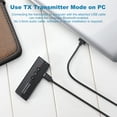 thumbnail image 3 of Transmisor-receptor Bluetooth 5.3 Isobel actualizado 3 en 1, 3 of 8