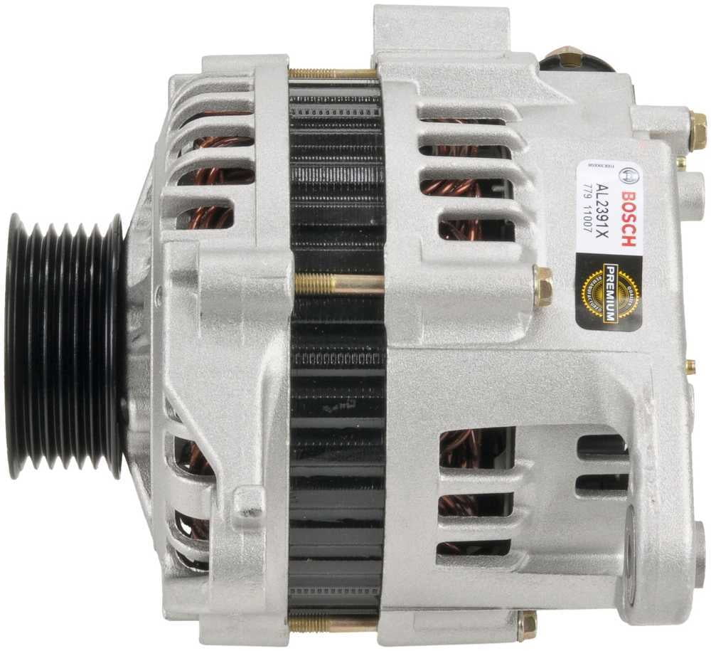 Bosch Alternator P/N:AL2391X Fits select: 2000-2001 NISSAN SENTRA
