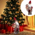 thumbnail image 3 of Decoración navideña de 1 pieza, decoración de escritorio de Santa Claus, bonita decoración de escaparate de muñecas, 3 of 8