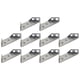 thumbnail image 5 of 10pcs Stainless Steel Angle Code Corner Braces Trapezoid Angle Shelf Brackets, 5 of 5