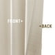 thumbnail image 3 of Cortinas Jinchan de lino texturizado, 213 cm, tejido casual, color beige, 3 of 6