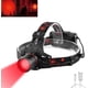 thumbnail image 1 of Linterna frontal LED roja recargable, heilwiy con cabezal de caza rojo, cabezal de haz rojo, 1 of 5