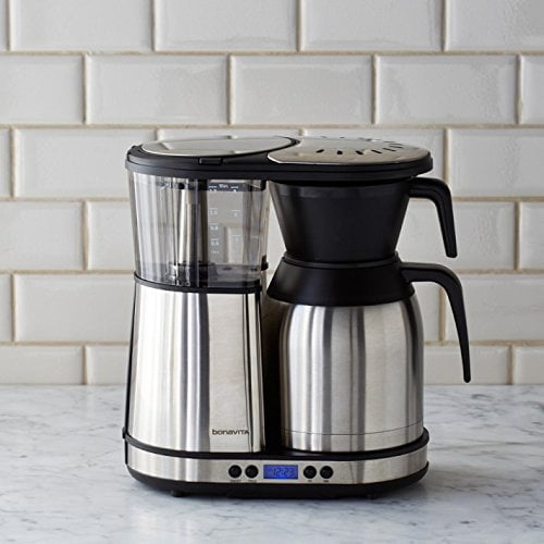 Bonavita 8-Cup One-Touch Coffee Maker Featuring Programmable Setting and Thermal  Carafe, BV1900TD - Walmart.com