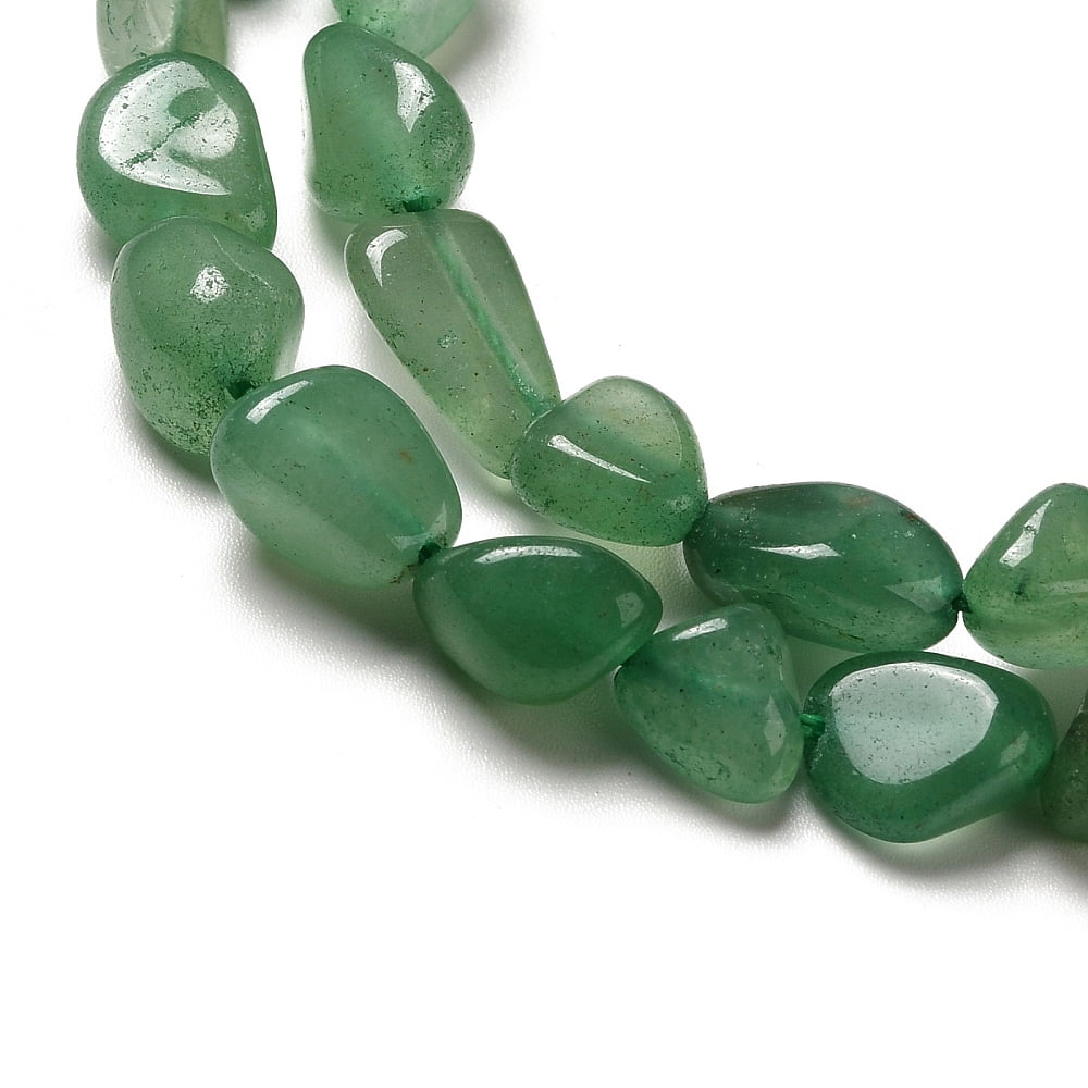 Natural Green Aventurine Beads Strands 7~14x4~8x4~7mm Hole: 1mm about 44~50pcs/strand 38.5~39.5cm