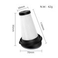 thumbnail image 3 of 2 filtros lavables para aspiradora Zr005202 Rh72 X-pert 160, 3 of 5