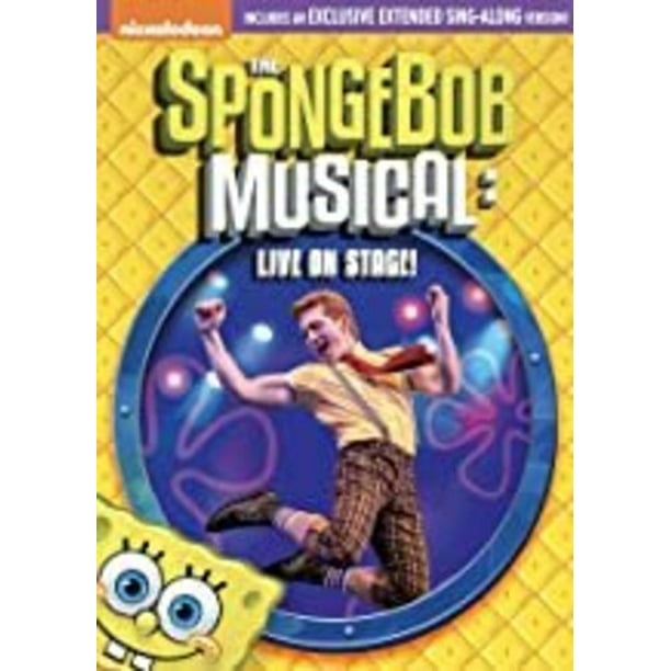 Spongebob Squarepants The Spongebob Musical Live On Stage Dvd Walmart Com Walmart Com