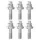 thumbnail image 5 of Accesorios para pernos de montaje de batería de coche, Perno de Terminal de batería de poste de rosca de 3/8, perno extensor de poste lateral de batería estándar para batería de coche, 6 uds., 5 of 6