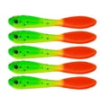 thumbnail image 5 of NIBOLOG 5Pcs Fishing Lures Soft Baits Realistic Looking Bright Color Compact Size Portable Artificial Fake Lures Fishing Accessories, 5 of 8
