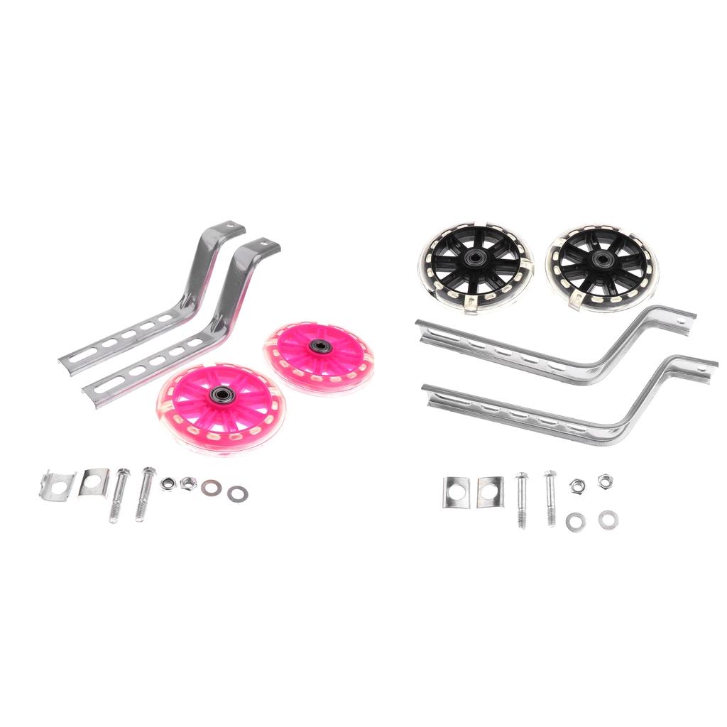2Pcs Universal Kids Bike Stabilisers Bicycle Training Wheels Learning