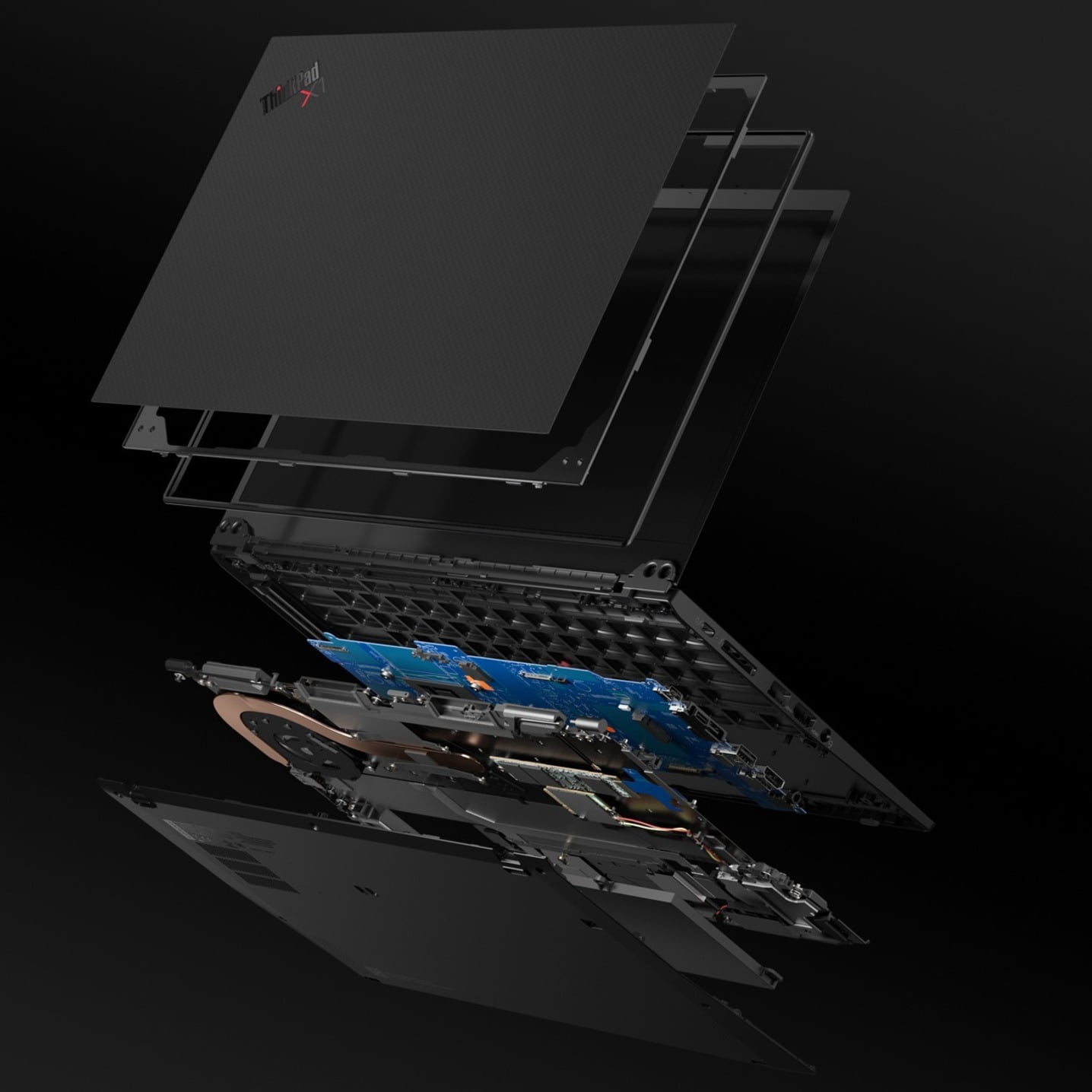 Lenovo ThinkPad X1 Carbon 14" FHD Ultrabook Laptop, Intel Core i7-10510U, 16GB RAM, 256GB SSD, Windows 10 Pro, Black, 20U9002DUS