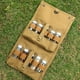 thumbnail image 5 of Toystoory Bolsa de especias portátil marrón para barbacoa, juego de bolsas de lona con barbacoa cifrada de 16 seguridad, Camping portátil Kits de desorden para acampar Negro, 5 of 6