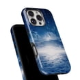 thumbnail image 6 of DesignSkinz Scratch-Resistant Hard Slim Case Compatible with iPhone 14 Plus (Compatible with MagSafe) - Vivid Blue Falling Stars in the Night Sky, 6 of 9
