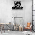 thumbnail image 2 of Craftnamesign Custom Cute Cat Metal Sign LED Light, Cute Kitten Sign, Cat Wall Decor, Cat Sign, 2 of 5