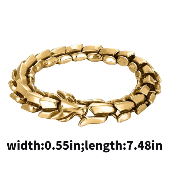 DESIGNICE Mens Bracelet,Keel Design Bracelets for Men,Dragon Element Bracelet for Men,Style 5