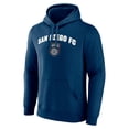 thumbnail image 2 of Men's Navy San Diego FC Heart and Soul Pullover Hoodie, 2 of 3