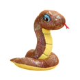 thumbnail image 2 of Juguete de peluche de serpiente para decoración, bonito, creativo, suave, ideal como regalo, práctico juguete de serpiente de peluche para cumpleaños Marrón, 2 of 8