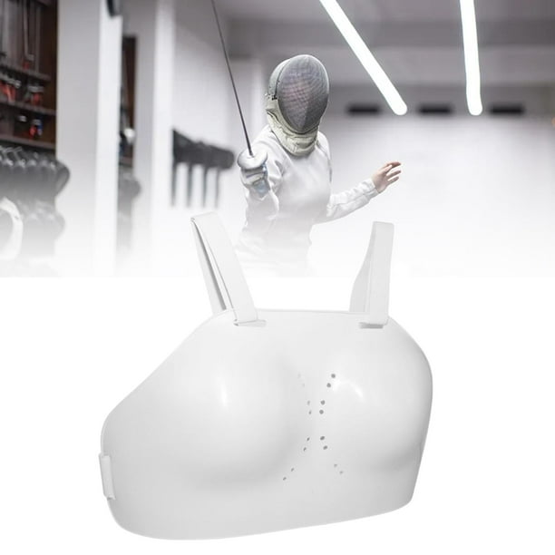 Fencing Sports Chest Guard Fencing Gears Unisex Body Protective Breast Protector Soft for Kickboxing Muay Thai Baseball Volleyball