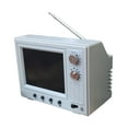 thumbnail image 2 of Televisor en miniatura para casa de muñecas, escala 1/12, juguete con reproductor de vídeo. Mueble para casa de muñecas. Verde claro, 2 of 9