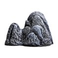 thumbnail image 1 of Acuario de piedra de roca para paisajismo acuático, decoración artificial de rocalla. A, 1 of 9