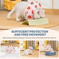 thumbnail image 3 of Avont Soft Cat Recovery Cone Collar, Adjustable Lightweight Kitten E-Collar for Small Dogs, Comfortable Neck Donut Stop Licking Scratching After Surgery -Strawberry(M), 3 of 6