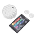 thumbnail image 2 of Luz Sumergible RGB, Funciona Con Pilas IP68 Luz LED Sumergible Impermeable Multiusos ABS De Bajo Consumo Con Control Remoto Para Exteriores, 2 of 7