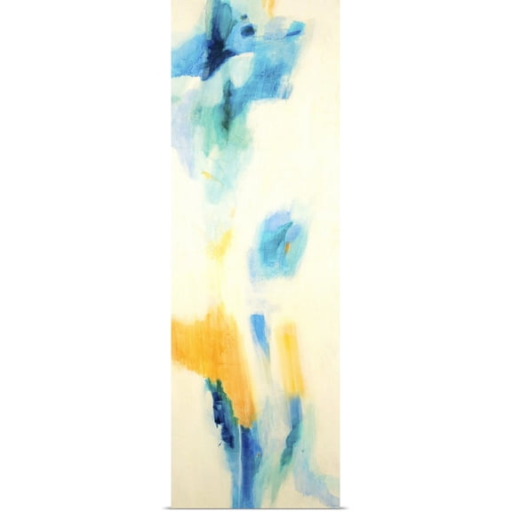 Great BIG Canvas | Rolled Jill Martin Poster Print entitled Blue, Orange Algorithm